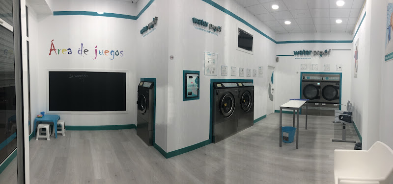 Lavanderia autoservicio waterproof muñeco de nieve